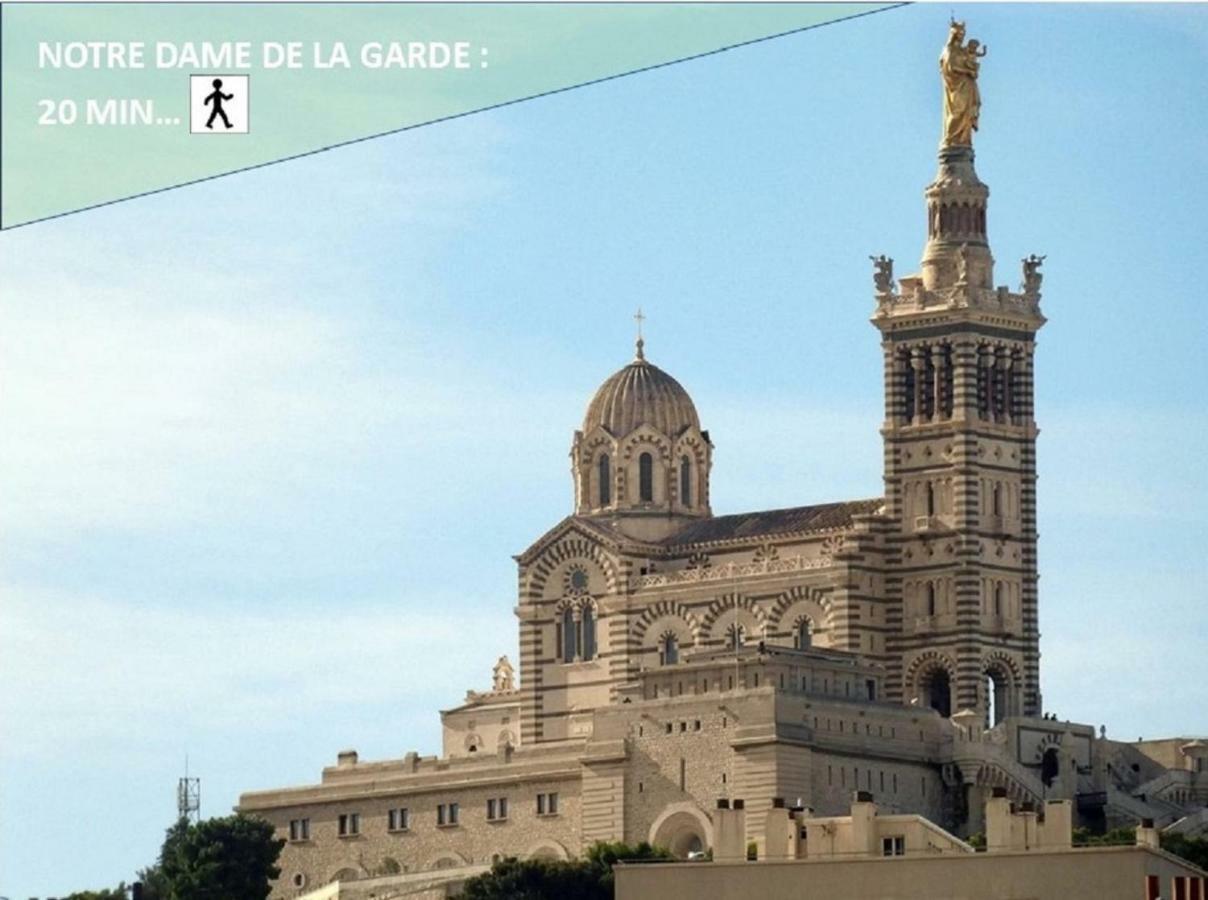 Ferienwohnung Bel Appart Tout Equipe Marseilles Exterior foto