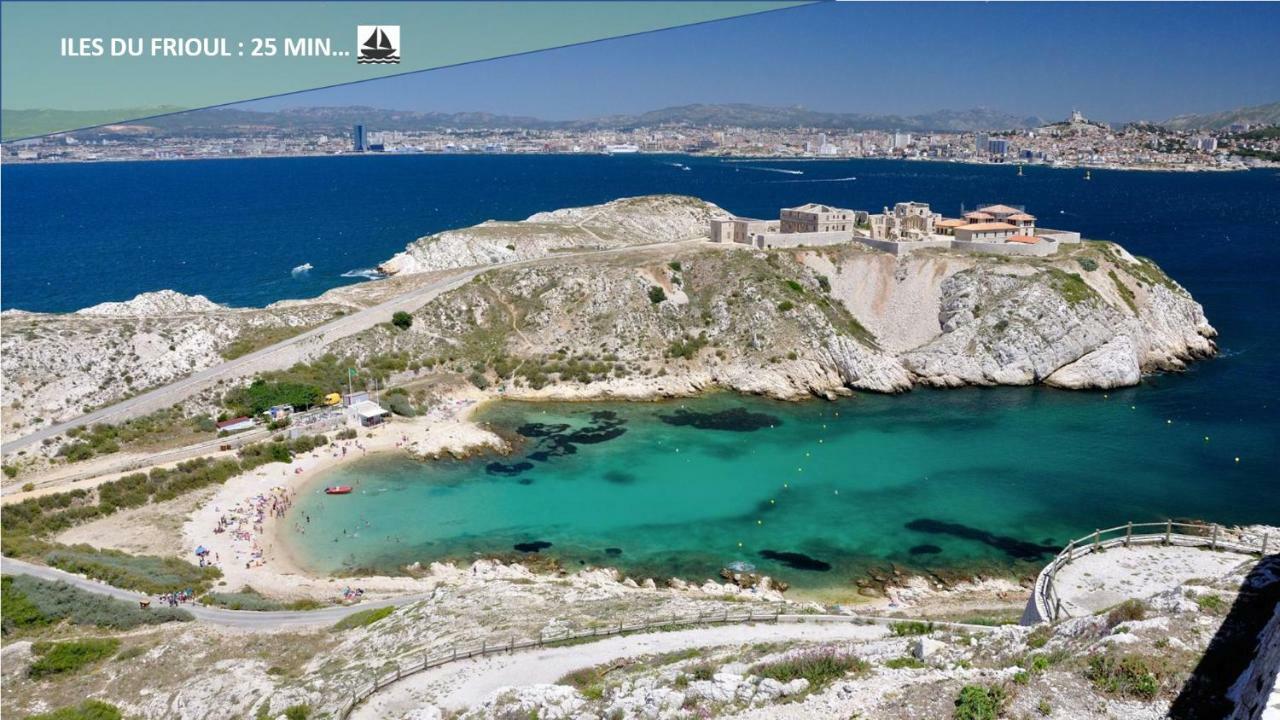 Ferienwohnung Bel Appart Tout Equipe Marseilles Exterior foto